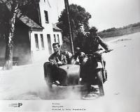 Motocykl, Motor z koszem, II wojna św. SIEMION fotos film ZWYCIĘSTWO 24x30