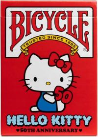 Karty do gry Bicycle Hello Kitty 50th Anniversary NOWOŚĆ w PL