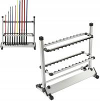 24-Полюсная стойка для удочек из алюминиевого сплава.