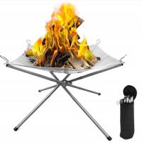 Palenisko Skladane Przenosne Ogrodowe Camping Ognisko GRILL 42cm