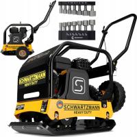 Zagęszczarka płytowa grunt ubijak 120 kg 32 kN LONCIN 6,5KM + KOŁA 196cm3