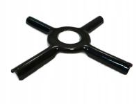 KRZYŻAK NAKŁADKA RUSZTU DO KUCHENEK NA PALNIK EMALIOWANA 15CM