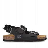 Dr. Brinkmann sandały damskie 600098-01 płaski obcas