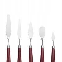 ШПАТЕЛИ ДЛЯ КРАСКИ 5 ШТ. ШПАТЕЛИ ДЛЯ КРАСКИ