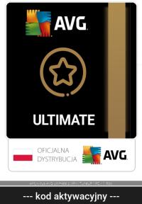 Antywirus AVG Ultimate z VPN i TuneUP 1PC / 1 Rok