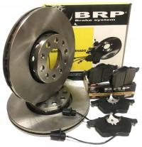 Диски колодки передние Audi A4 B5 B6 B7, A6 C5,VW Passat B5 B5 FL (288мм.)