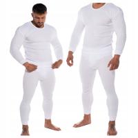 Markal kalesony męskie Komplet TERMO biały