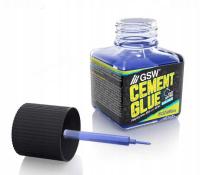 Blue cement glue for plastics 40ml - klej do plastiku