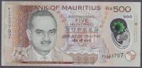 Mauritius - 500 rupees 2017 (UNC)