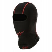 Alpinestars KX V2 kominiarka, Balaclava, Czarny Czerwony, uniwersalna