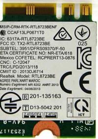 KARTA WIFI RTL8723BE LENOVO G50-80 G50-30 G50-70 G50-45