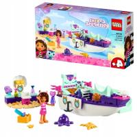 ZESTAW LEGO Koci domek Gabi 10786 Statek i spa Gabi i Syrenkotki !!GRATIS!!