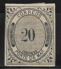 Meksyk, Mi: MX SP5I, 1875 rok