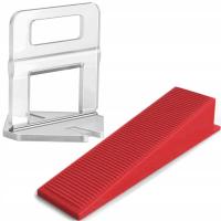 БОЛЬШОЙ НАБОР 500 КЛИПС 100 КЛИНЬЕВ 1мм