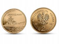 2 zł - Polskie okręty: Niszczyciel rakietowy „Warszawa”- 2013