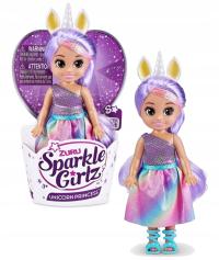 ZURU SPARKLE GIRLZ UNICORN PRINCESS KSIĘŻNICZKA JEDNOROŻEC LALECZKA FIOLET