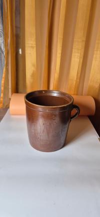 Bochnia duży garnek do kiszenia kiszeniak starocia PRL