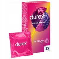 Презервативы Durex PLEASUREMAX 12 с ребристыми вставками