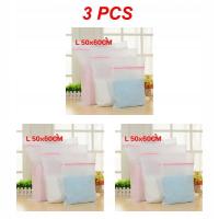 Zipped Laundry Bags Reusable Transparent Zippered Laundry Fine Mesh Pocket