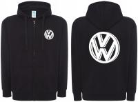 Bluza męska VOLKSWAGEN rozpinana z kapturem LOGO r.XL