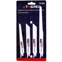 Zestaw brzeszczotów brzeszczot do piły szablastej lisi ogon 12 elementów