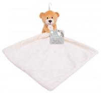 First Steps Przytulanka Miś Pluszowy Kocyk 0+