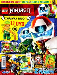LEGO Ninjago комикс № 3/2020 фигурка Ллойда золотая карта LE12.