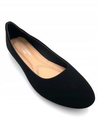 ЧЕРНЫЕ БАЛЕТКИ БАЛЕТКИ КЛАССИЧЕСКИЕ УДОБНЫЕ ПЛОСКИЕ СЛИПОНЫ