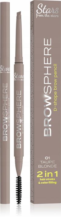 Stars from the stars BROWSPHERE kredka do brwi 01 Taupe blonde, 0,14 g
