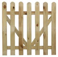 Furtka sztachetowa gładka 100x120