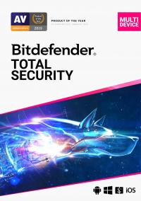 Bitdefender Total Security 10PC / 1Rok Kontynuacja - 2026