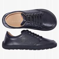 ЖЕНСКАЯ ОБУВЬ БОСИКОМ КОЖА МИНИМАЛИСТСКИЙ ШИРОКИЙ ЧЕРНЫЙ КАМПОЛ