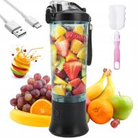 Mini Blender Turystyczny 600Ml 6 Ostrzy Do Smoothie I Soków Typ C