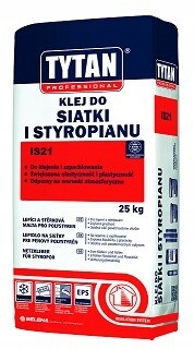 TYTAN IS 21 KLEJ DO STYROPIANU I SIATKI