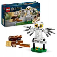 LEGO HARRY POTTER 76425 SOWA HEDWIGA JADWIGA NA UL PRIVATE DRIVE 4 KLOCKI