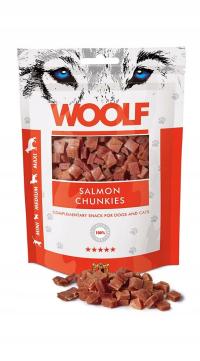 WOOLF Salmon Chunkies 100g - (1032)