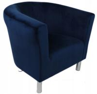 Кресло-Клуб Sante - Плюш темно-синий клуб pab