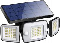 INTELAMP Lampa solarna do użytku na zewnątrz z czujnikiem ruchu