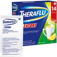 THERAFLU синус лихорадка простуда 14 пакетиков