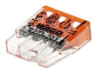 WAGO быстроразъемное соединение НА ПРОВОД 3х2,5 2273-203 10 шт