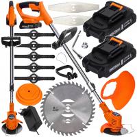 PODKASZARKA AKUMULATOROWA KRAFT&DELE 1000W ELEKTRYCZNA DO OGRODU 2x AKU