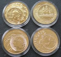 2 zł zestaw 4 monety - DZIEJE ZŁOTEGO 2004 - 2007