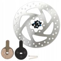 ZESTAW Klocki Hamulcowe + Tarcza Hamulcowa 140mm do KuKirin G2 MAX