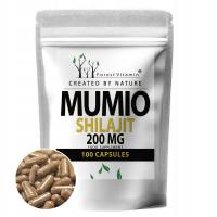 MUMIO SHILAJIT сильный экстракт 200MG 100K фульвокислоты 20% богатство природы