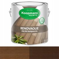 Renovaolie Olej do kompozytu UV Koopmans 2,5L Brązowy