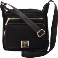 Практичная Женская Сумка Monnarilistono Спортивная Сумка Черная Городская