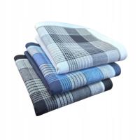 3Pcs Mens Cotton Handkerchiefs Kerchief Towels for Gift Party Supplies Prom