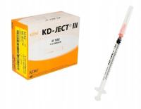 Strzykawka insulinowa KD-JECT III 1 ml U-100 G30 (0,30 × 12,7 mm) 100 szt.