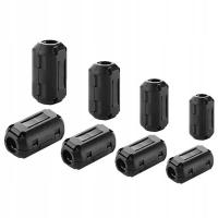 Ферритовый фильтр для кабеля 8 мм-обжимной магнитный фильтр в оболочке