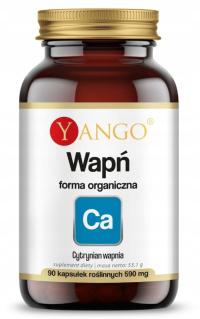 Wapń - Cytrynian Wapnia - 90 kaps